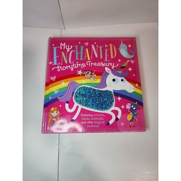 My Enchanted Stories Storybook Collection Hardcover Sequine Kids Book - Picture 1 of 9